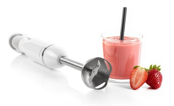 Trisa 6710.7010, Nedsænkning blender, Knusning af is, 1,1 m, 600 W, Hvid billede 2