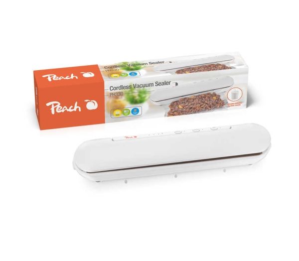 Peach PH330, Hvid, -550 mbar, Kun forsegling, Vakuumforsegling, Lithium-Ion (Li-Ion), 375 mm, 75 mm