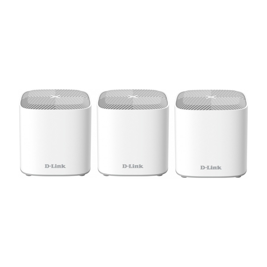 D-Link Covr-X1863 AX1800 mesh-router 3 stk, hvid billede 1