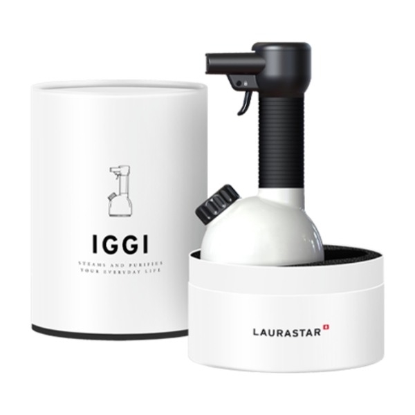 Laurastar IGGI hygiejnisk tøjdamper, hvid billede 4