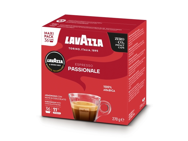 Lavazza A Modo Mio Passionale caps - 36 pcs
