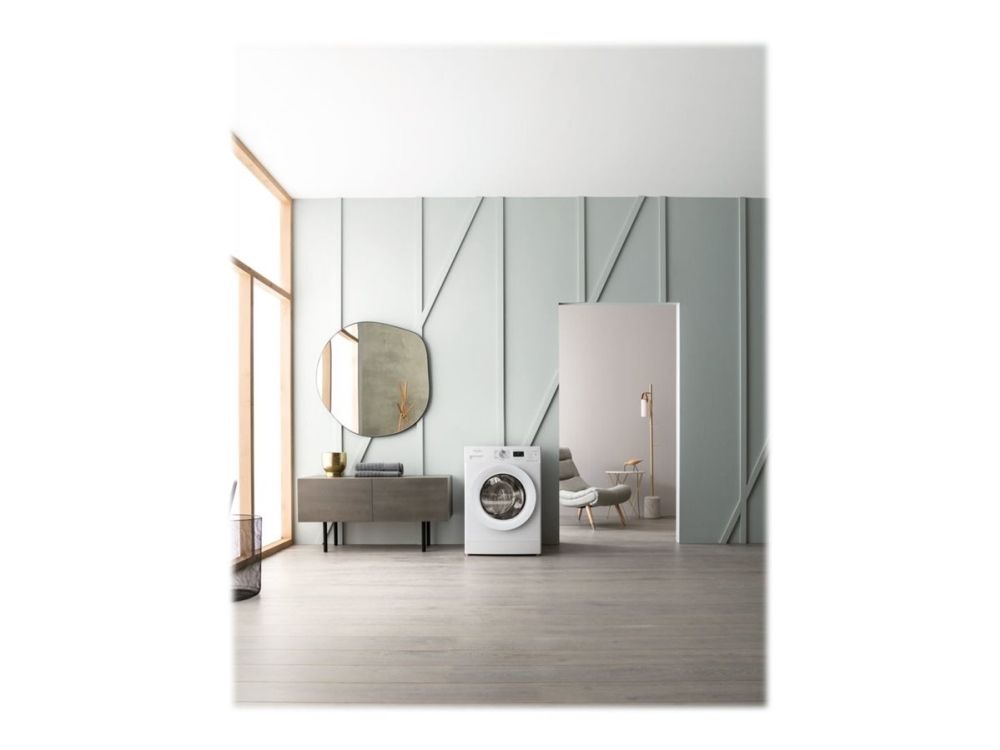 Whirlpool FFL 6238 W EE - Vaskemaskine - bredde: 59.5 cm - dybde: 57.5 cm - højde: 84.5 cm - frontbetjening - 52 liter - 6 kg - 1200 rpm - hvid