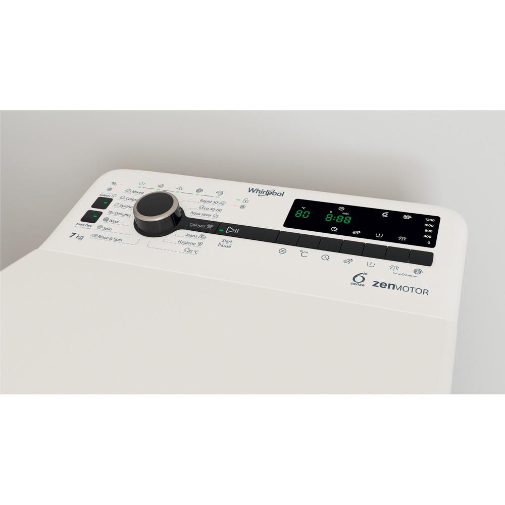 Whirlpool TDLR 7232BS NX Topbetjent vaskemaskine