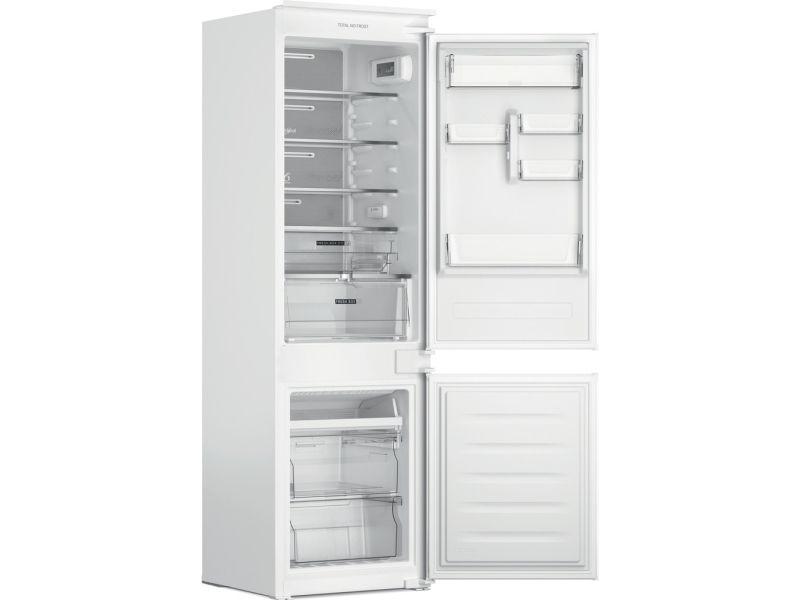 Whirlpool WHC18 T132, 250 L, No Frost (køleskab), N-ST, 7 kg/24t, E, Frisk zone, aflukke