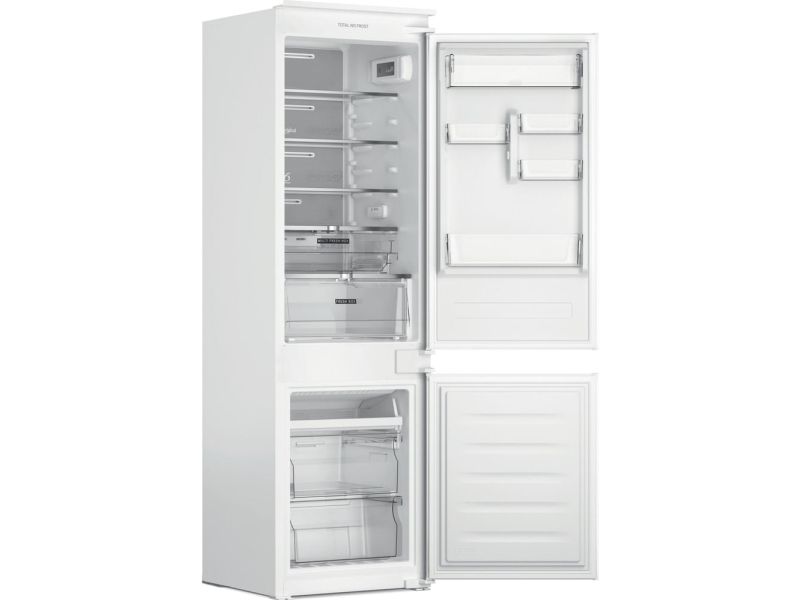 Whirlpool WHC18 T132, 250 L, No Frost (køleskab), N-ST, 7 kg/24t, E, Frisk zone, aflukke