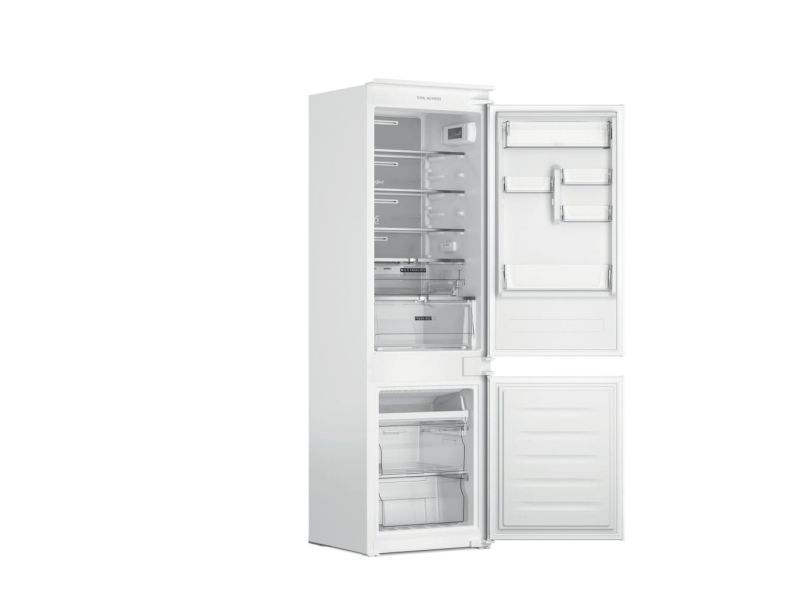 Whirlpool WHC18 T132, 250 L, No Frost (køleskab), N-ST, 7 kg/24t, E, Frisk zone, aflukke