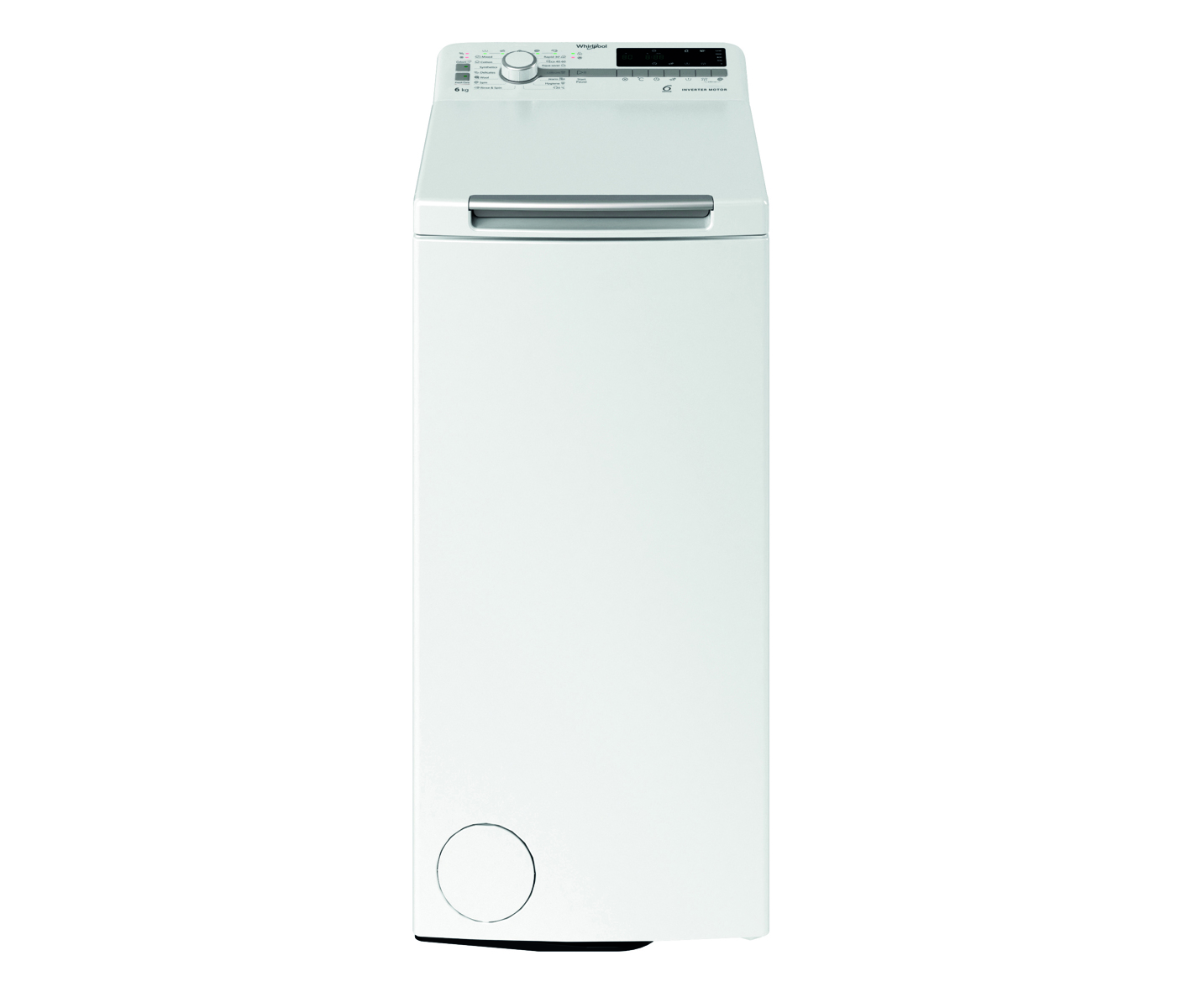 Whirlpool TDLR6261SSEE Topbetjent Vaskemaskine
