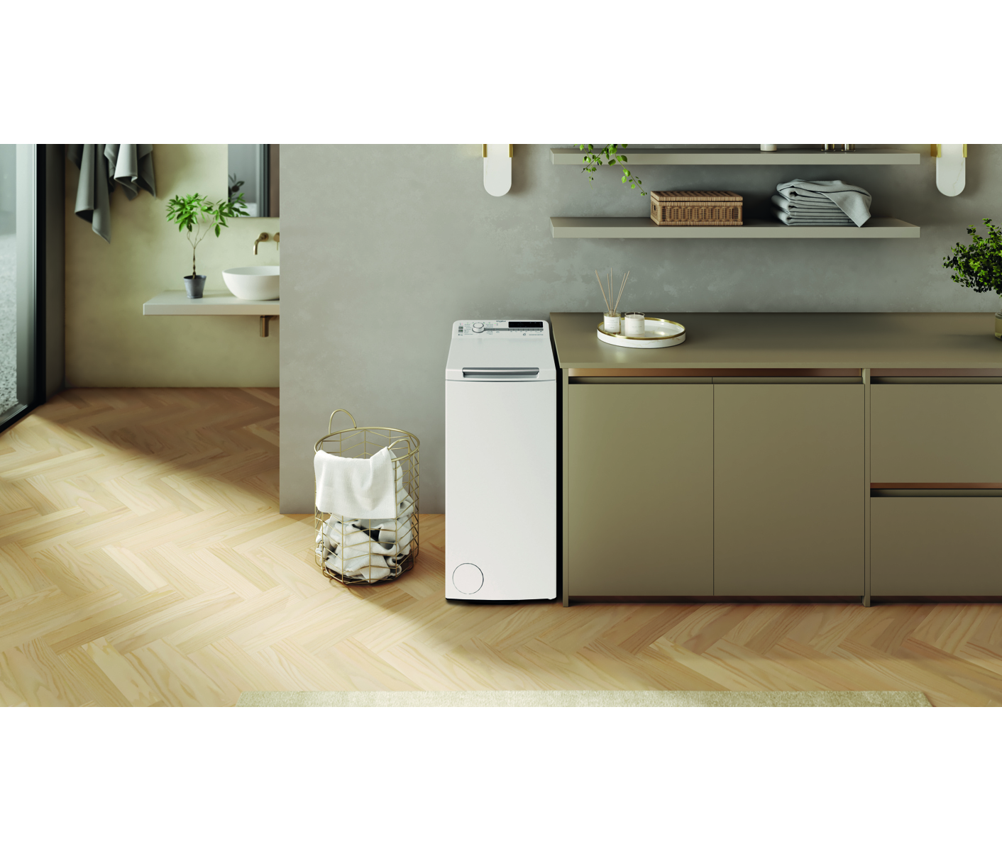 Whirlpool TDLR6261SSEE Topbetjent Vaskemaskine