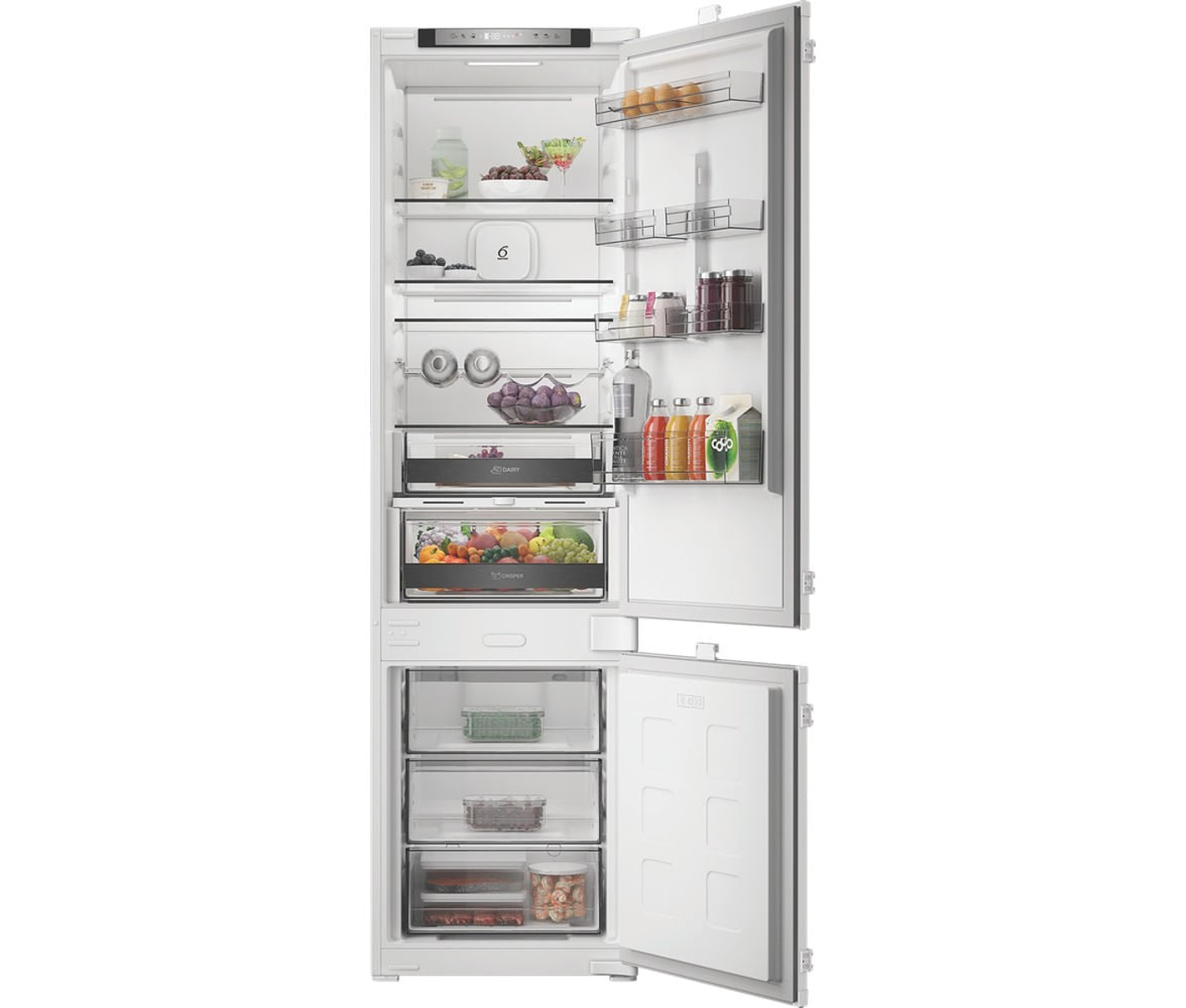 Whirlpool WHK25322B4E Integreret Køle-fryseskab