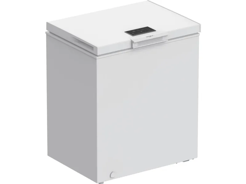 Whirlpool W3RHS14EW - Kumme - bredde: 70.5 cm - dybde: 55 cm - højde: 85 cm - 142 liter - Klasse E - hvid billede 2