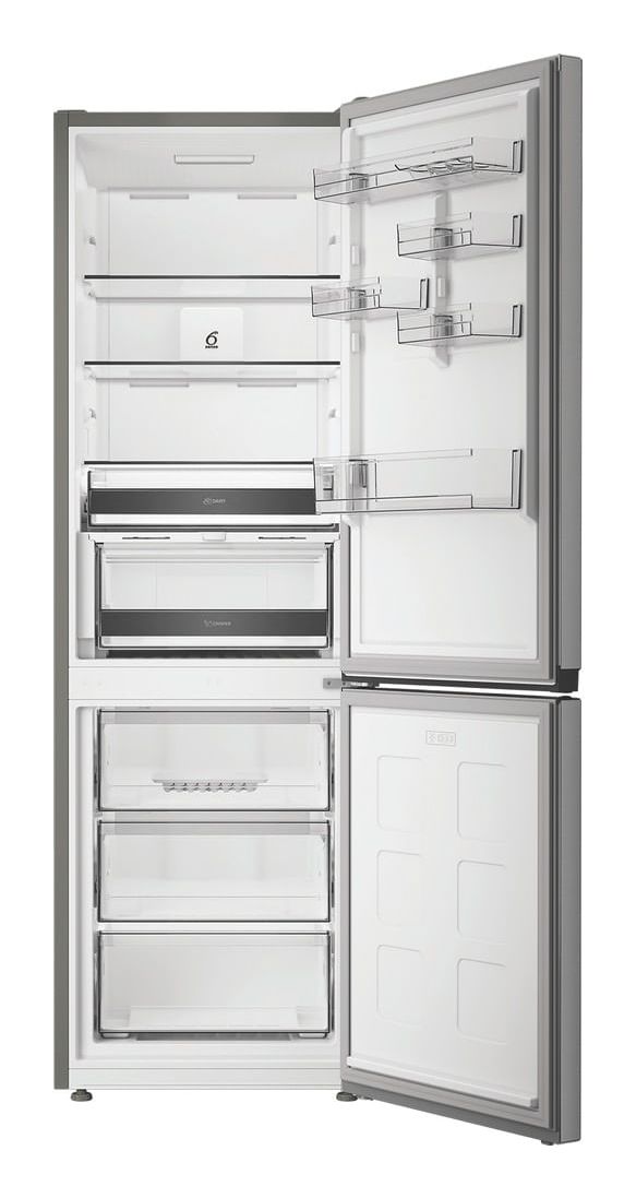 Whirlpool WHK 22372 X5EA1, 370 L, SN-T, 5,4 kg/24t, D, Frisk zone, aflukke, Grå billede 3