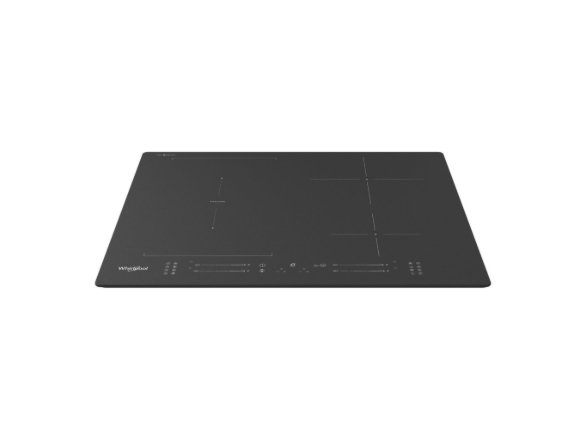 Whirlpool WF S7560NE BM, Sort, Indbygget, 60 cm, Zone induktionskogeplade, Keramisk, 4 zone(s)