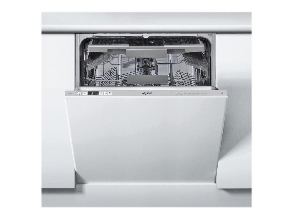 WHIRLPOOL WIC 3C26 F - Opvaskemaskine - Sølv