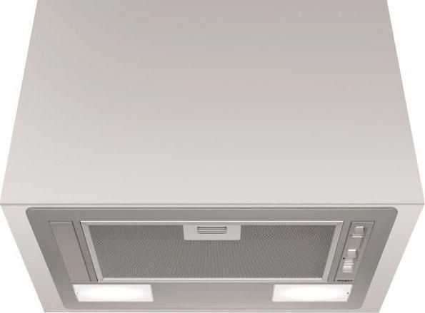 Whirlpool WCT 64 FLS X, 332 m³/t, Aftræk/Recirkulerende, E, D, D, 64 dB