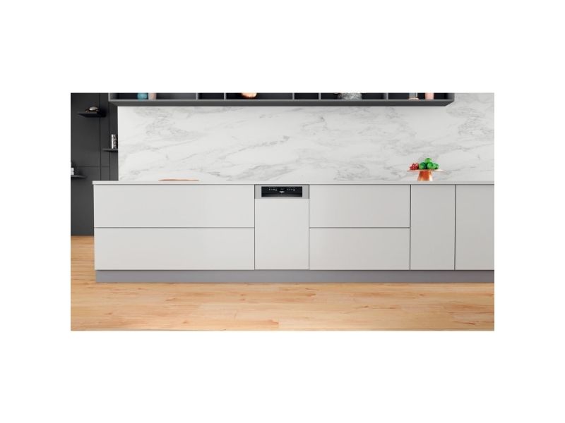 WHIRLPOOL WSBO 3O34 PFX - Opvaskemaskine - Sort