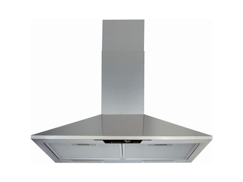 Whirlpool AKR 685/1 IX - Hætte - skorsten - bredde: 59.8 cm - dybde: 45 cm - udsugning & recirculation - med inlinemotor - inox billede 2