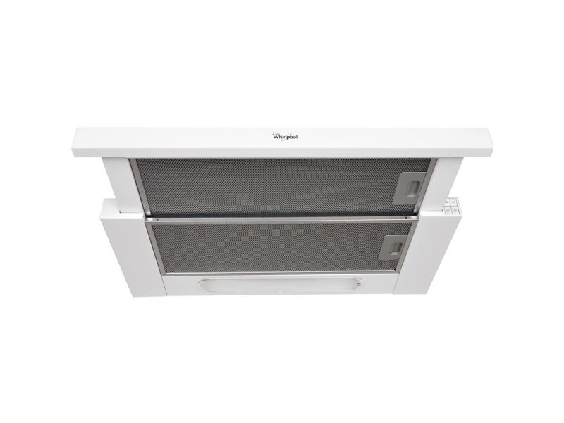 Whirlpool AKR 749/1 WH cooker hood Semi built-in (pull out) White D 304 m³/h billede 3
