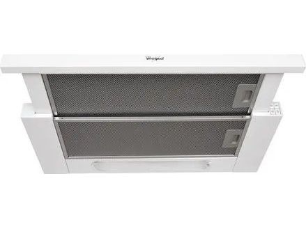 Whirlpool AKR 749/1 WH cooker hood Semi built-in (pull out) White D 304 m³/h