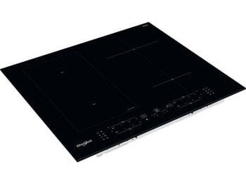 Whirlpool WL B1160 BF, Sort, Indbygget, 59 cm, Zone induktionskogeplade, Glas, 4 zone(s)
