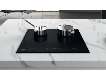 Whirlpool WL B1160 BF, Sort, Indbygget, 59 cm, Zone induktionskogeplade, Glas, 4 zone(s) billede 3