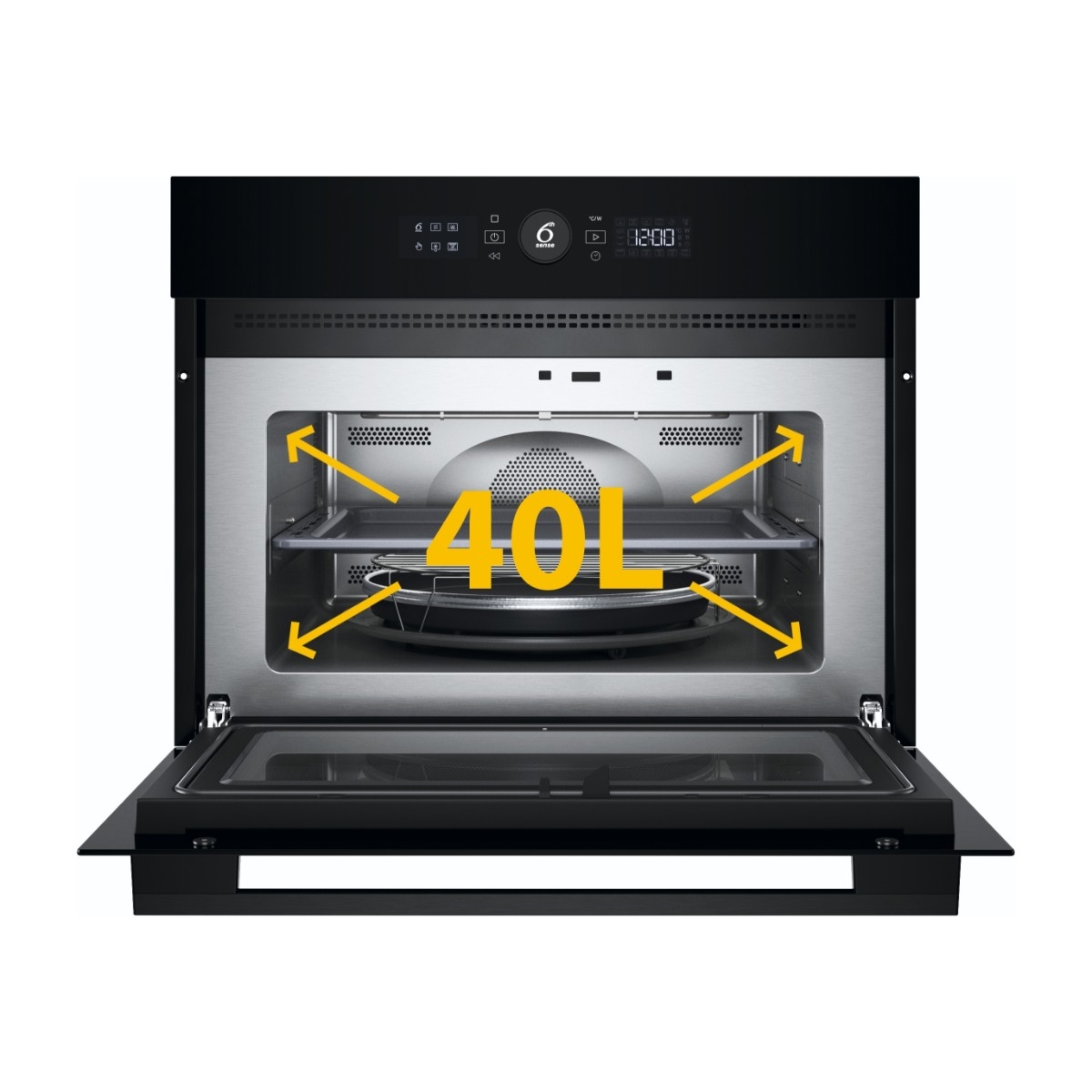 Whirlpool W5 Collection WMW57DMB integreret mikroovn billede 4