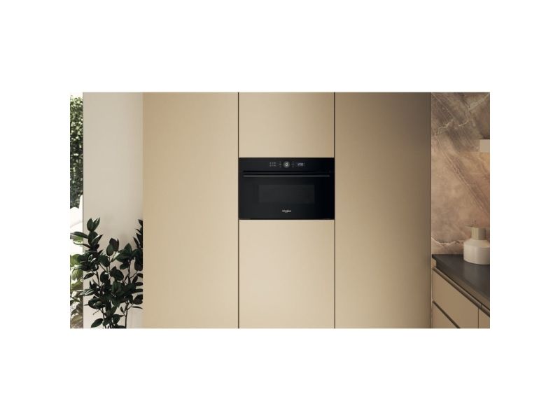 Whirlpool WMD54MB, Indbygget, Kombination mikroovn, 31 L, 1000 W, Indbygget skærm, LED