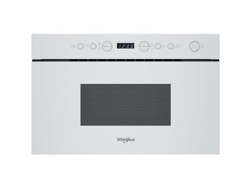 Whirlpool WMN14BW, Indbygget, Grill mikroovn, 22 L, 750 W, Indbygget skærm, LED