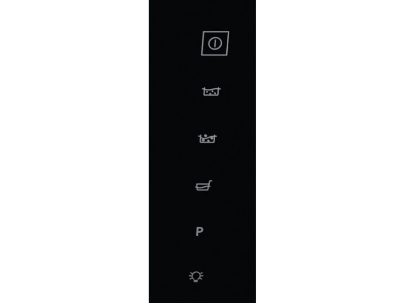 Whirlpool WHVF 63F LT K, 660 m³/t, Aftræk/Recirkulerende, C, A, F, 68 dB