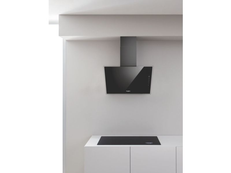 Whirlpool WHVF 63F LT K, 660 m³/t, Aftræk/Recirkulerende, C, A, F, 68 dB