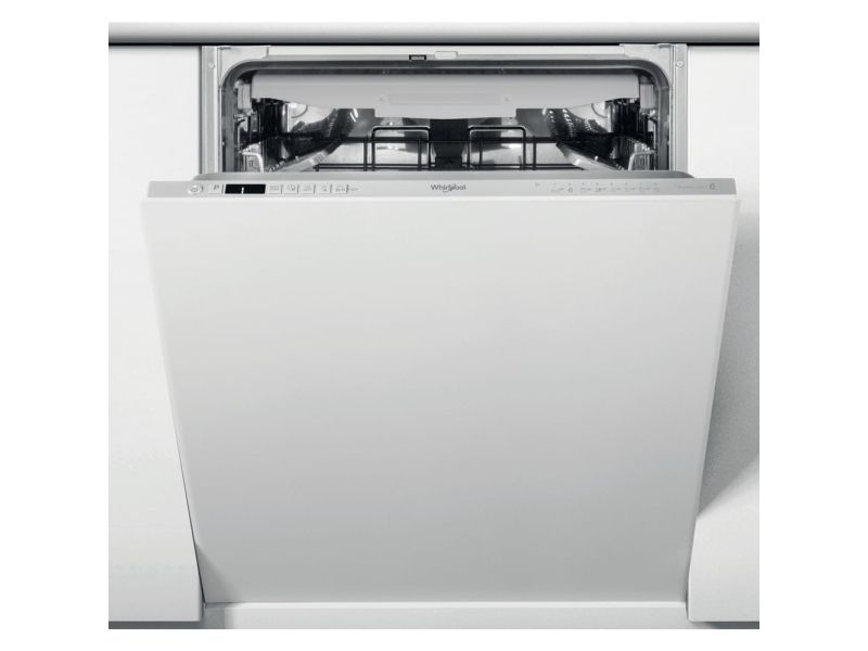 Whirlpool WI 7020 PF, Fuldt indbygget, Fuld størrelse (60 cm), Sølv, 1,3 m, 1,55 m, 1,5 m