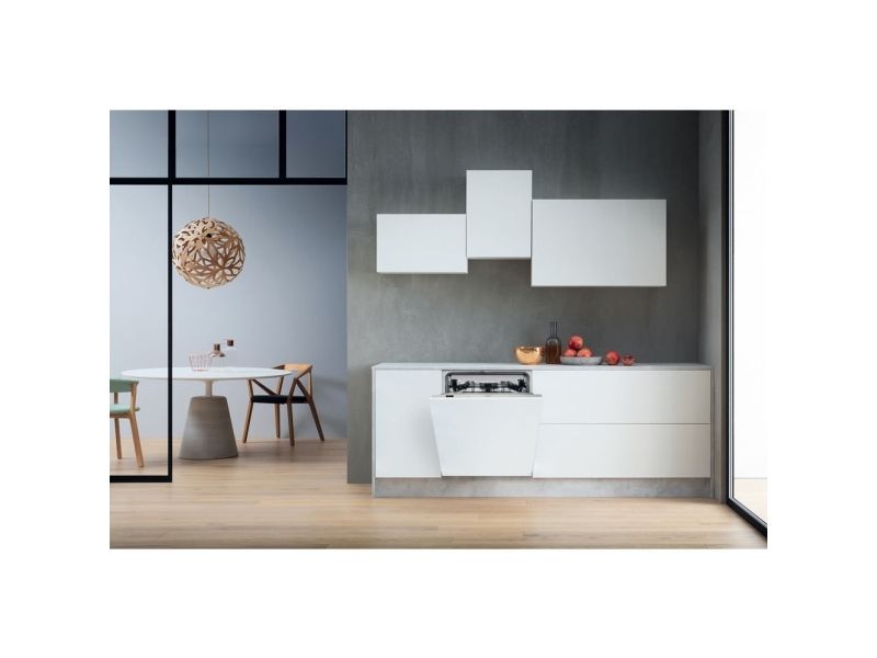 Whirlpool WI 7020 PF, Fuldt indbygget, Fuld størrelse (60 cm), Sølv, 1,3 m, 1,55 m, 1,5 m