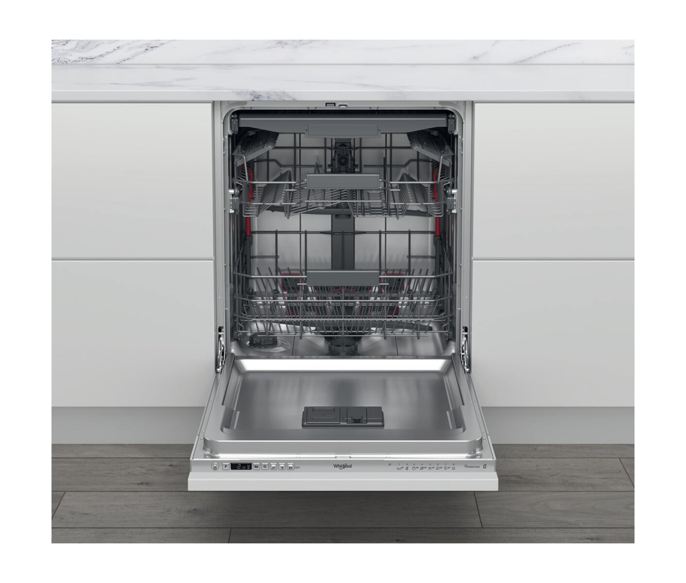 Whirlpool WIC3C34PFES Integrerbar Opvaskemaskine billede 3
