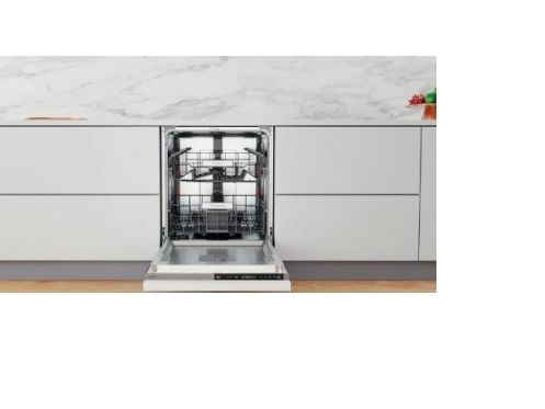 WHIRLPOOL WIP 4T133 PE S - Opvaskemaskine - Sort, Rustfrit stål billede 2