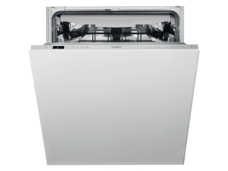 Whirlpool WIC 3C33 PFE UK, Fuldt indbygget, Fuld størrelse (60 cm), Sølv, 1,3 m, 1,55 m, 1,5 m