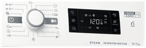 Whirlpool FWDG 971682E WSV EU N - Vaske-/tørremaskine