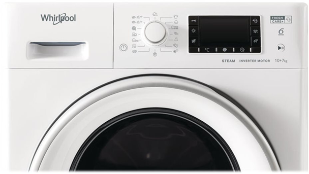 Whirlpool FWDD 1071682 WSV EU N - Frontbetjent Vaskemaskine billede 3