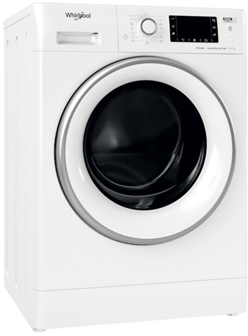 Whirlpool FWDD 1071682 WSV EU N - Frontbetjent Vaskemaskine billede 1