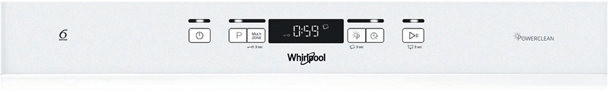 Whirlpool WUC 3C32 P Opvaskemaskine til indbygning