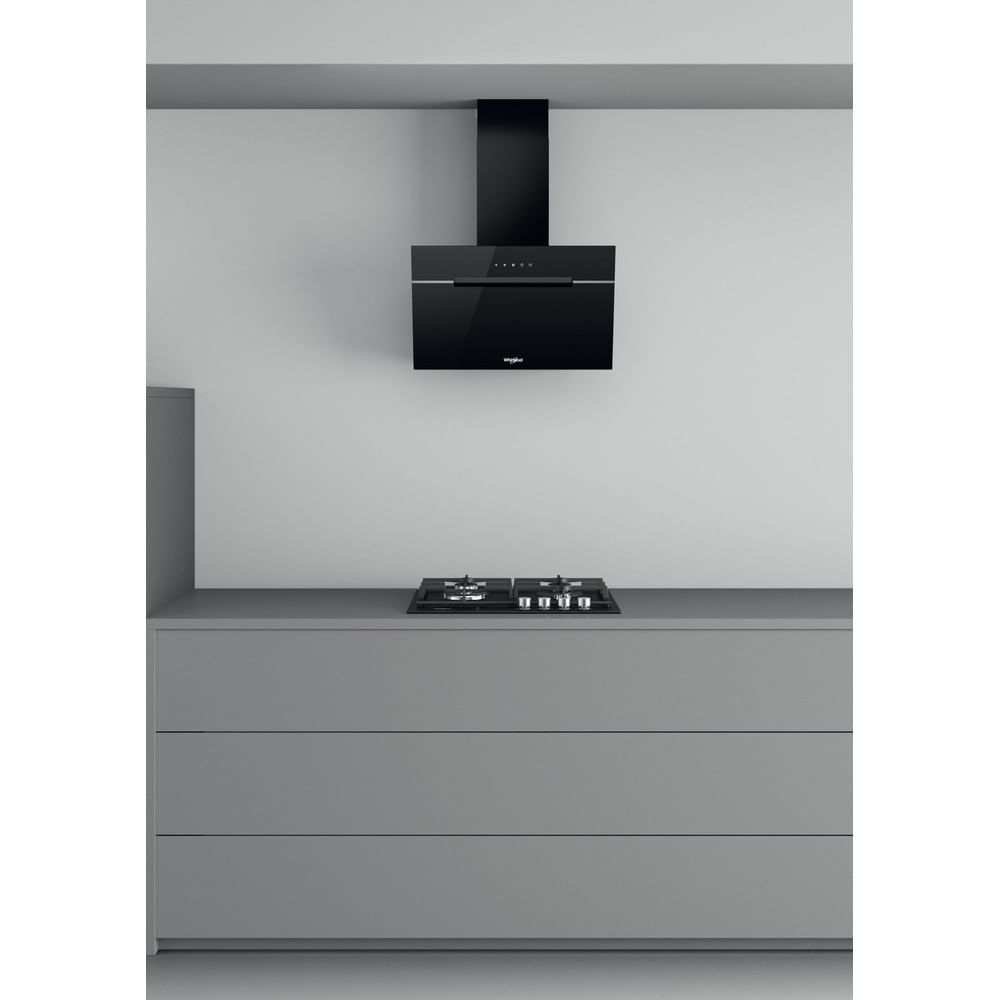 Whirlpool WHVP 62F LT SK, 495 m³/t, Aftræk/Recirkulerende, A, A, D, 65 dB billede 3