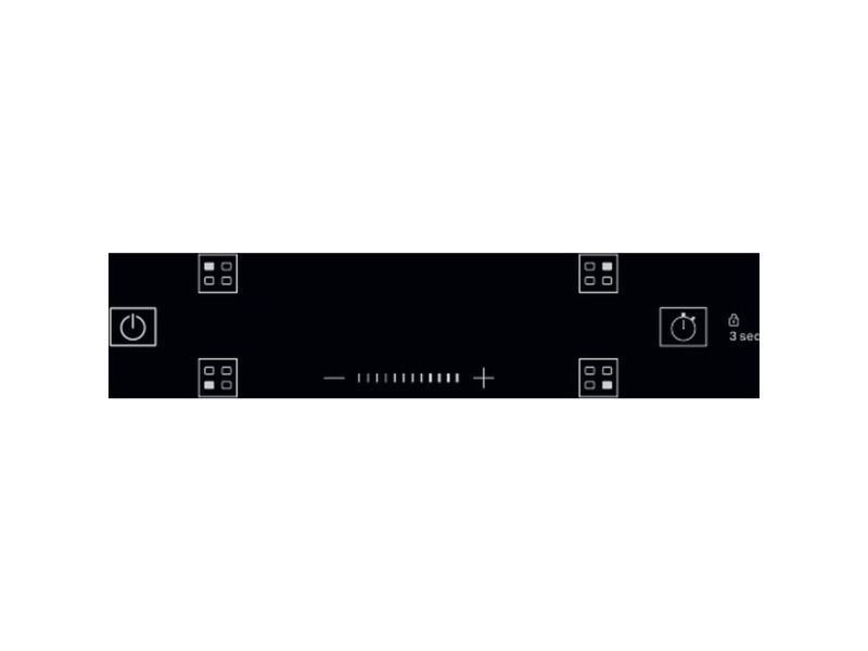 Whirlpool WS QS460 NE, Sort, Indbygget, 60 cm, Zone induktionskogeplade, Keramisk, 4 zone(s) billede 2