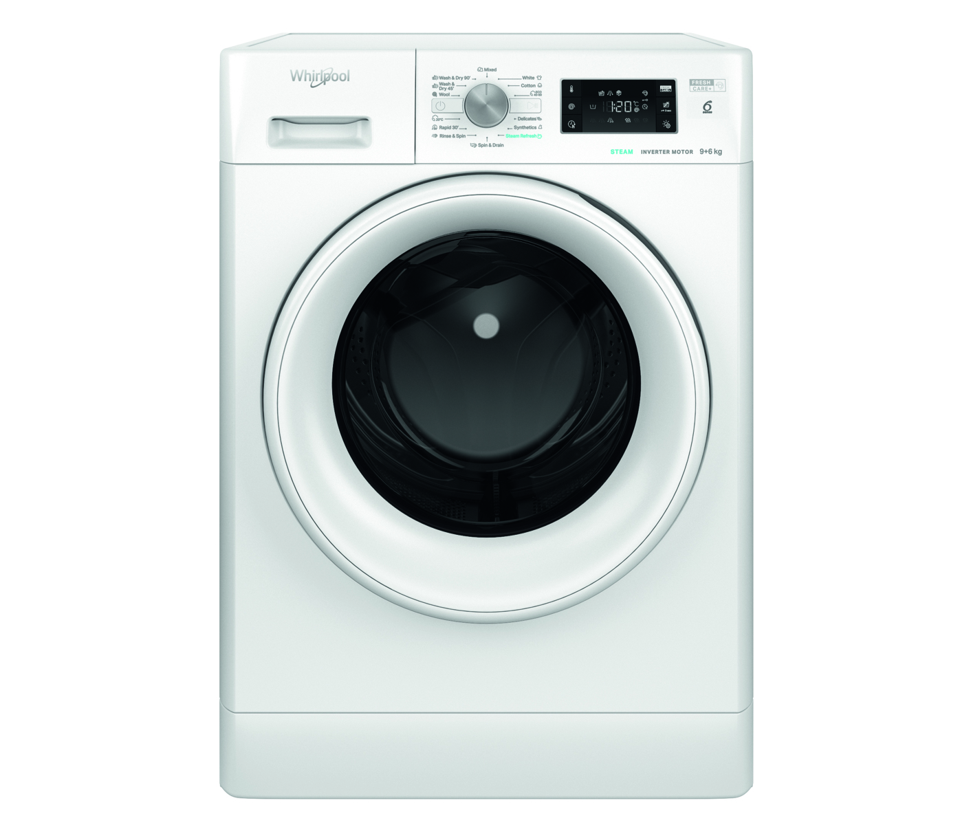 Whirlpool FFWDB964369WVEe Vaske-tørremaskine billede 1