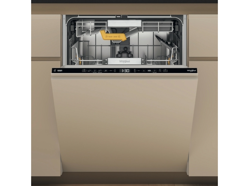 Whirlpool W8I HT40 T, Fuldt indbygget, Fuld størrelse (60 cm), Sort, 1,3 m, 1,55 m, 1,5 m