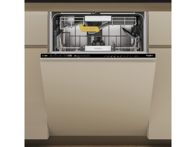 WHIRLPOOL W8I HP42 L - Opvaskemaskine - Sort