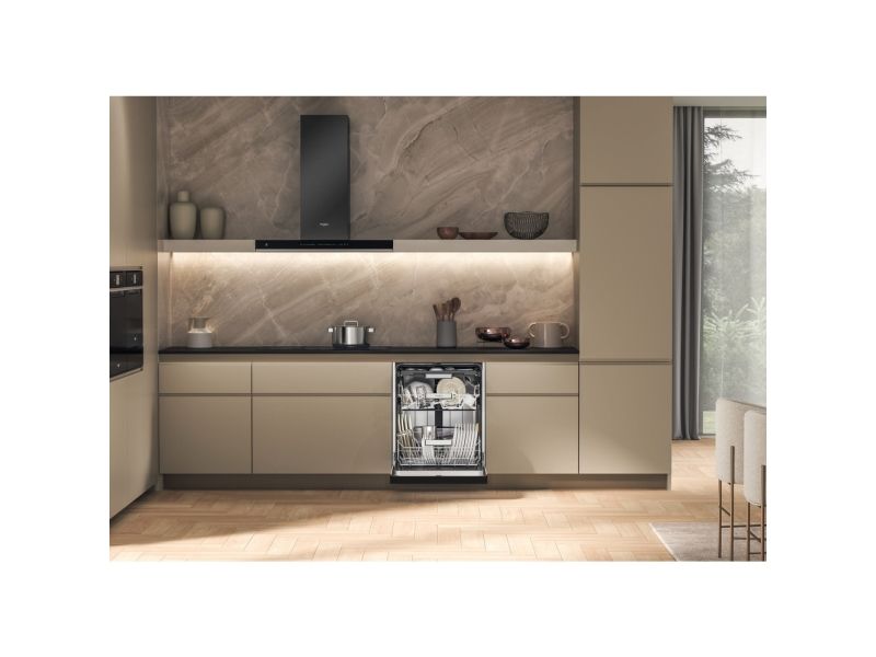 Whirlpool W7U HS41 opvaskemaskine, hvid