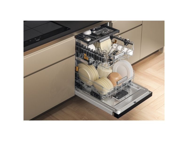 Whirlpool W7U HS41 opvaskemaskine, hvid