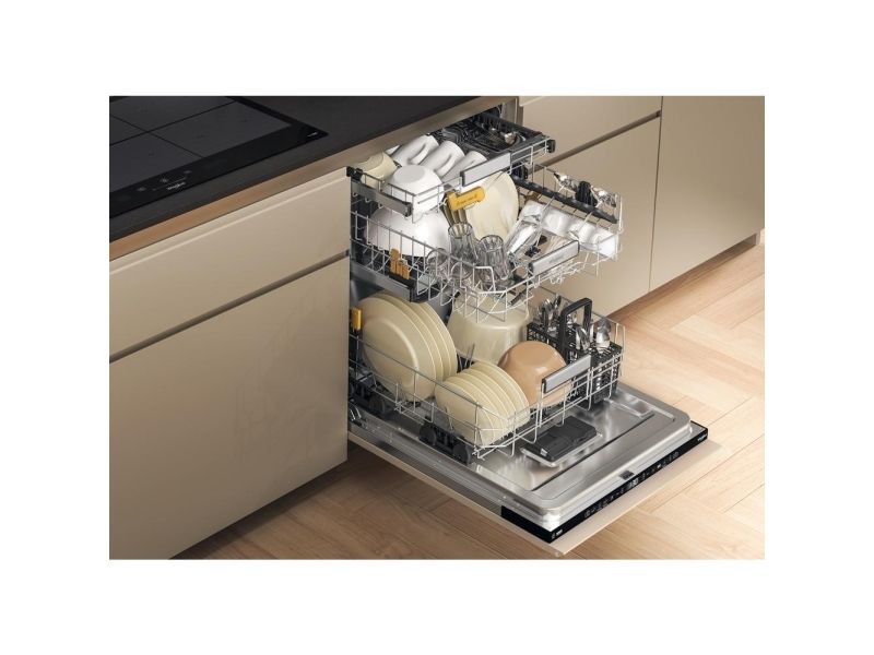 WHIRLPOOL Z077355 - Opvaskemaskine - Sort