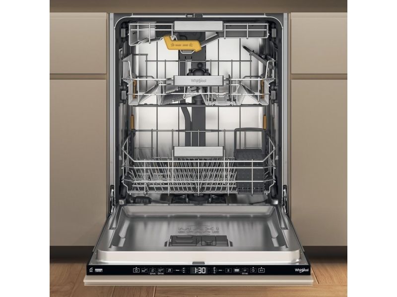 WHIRLPOOL Z077355 - Opvaskemaskine - Sort