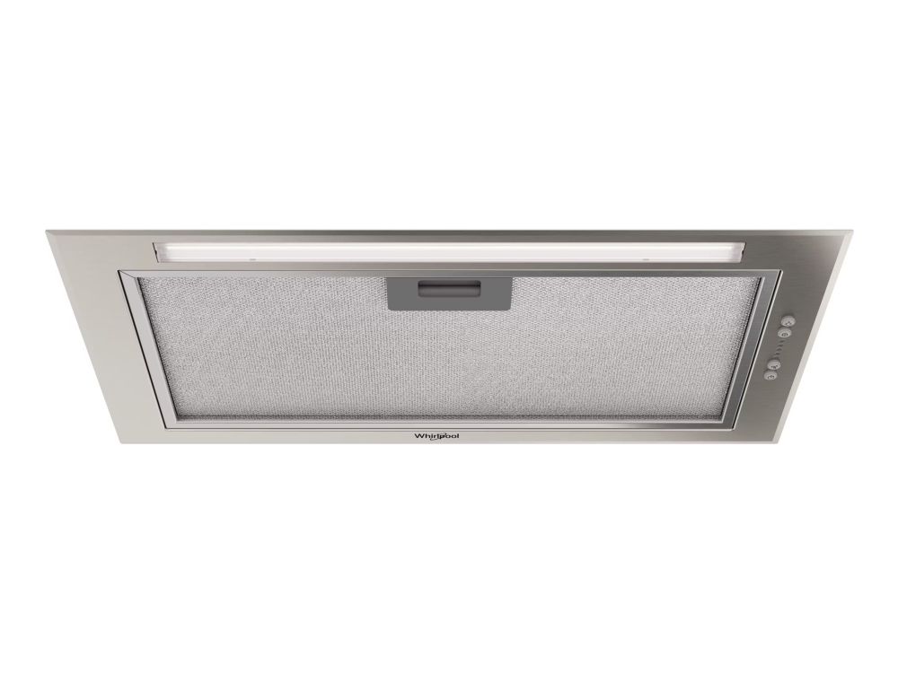 Whirlpool WCTH 63F LEB X - Hætte - tag - Niche - bredde: 49.6 cm - dybde: 26.3 cm - udsugning & recirculation - med intern motor - rustfrit stål