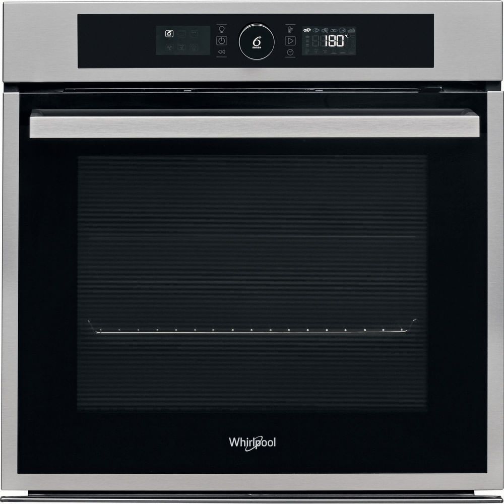 Whirlpool OAKZ9 6180 HM IX, Medium, Elektrisk ovn, 73 L, 73 L, Hydrolytisk, 2 hylder billede 2