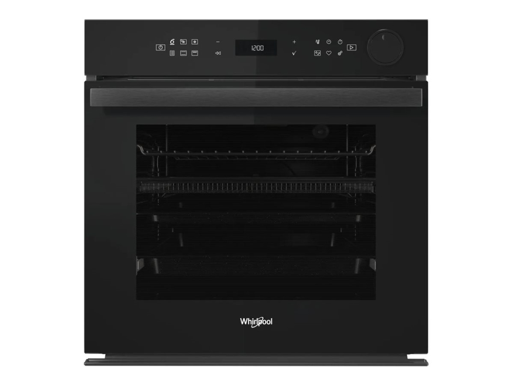 Whirlpool Absolute AKZ9S 8220 FB - Ovn - med dampfunktion - til indbygning - niche - bredde: 56 cm - dybde: 55 cm - højde: 58.3 cm - med selv-rengøring - Klasse A+ - sort